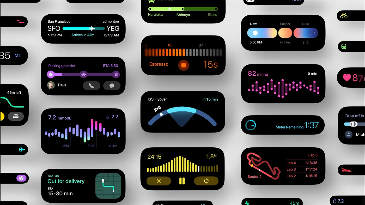 live activities samples